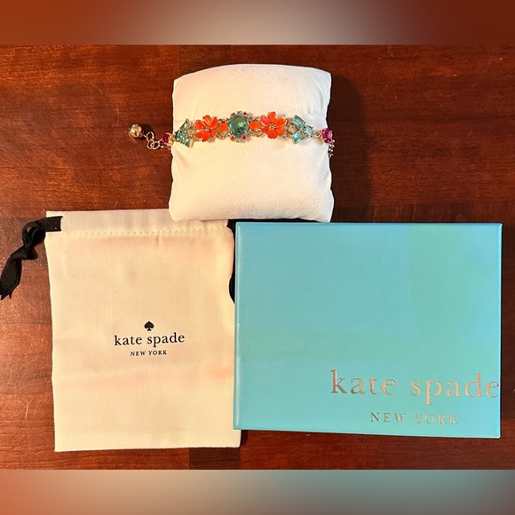 EUC Kate Spade Floral Bracelet - Picture 3 of 4